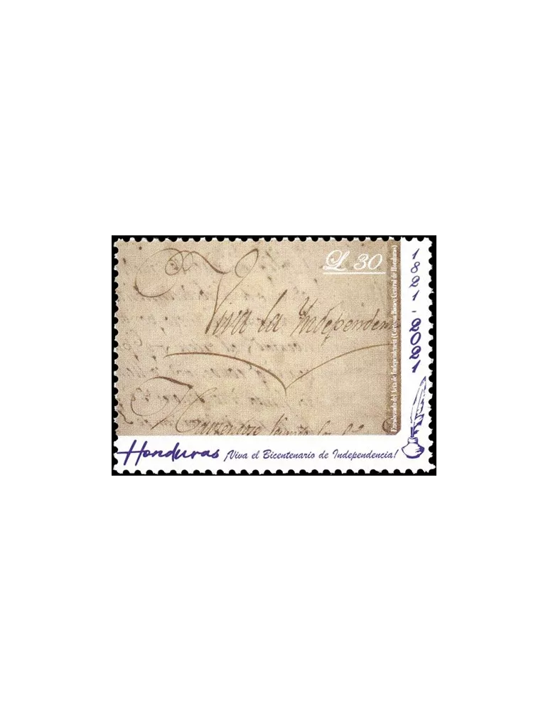 n° 327/330 - Timbre HONDURAS Poste