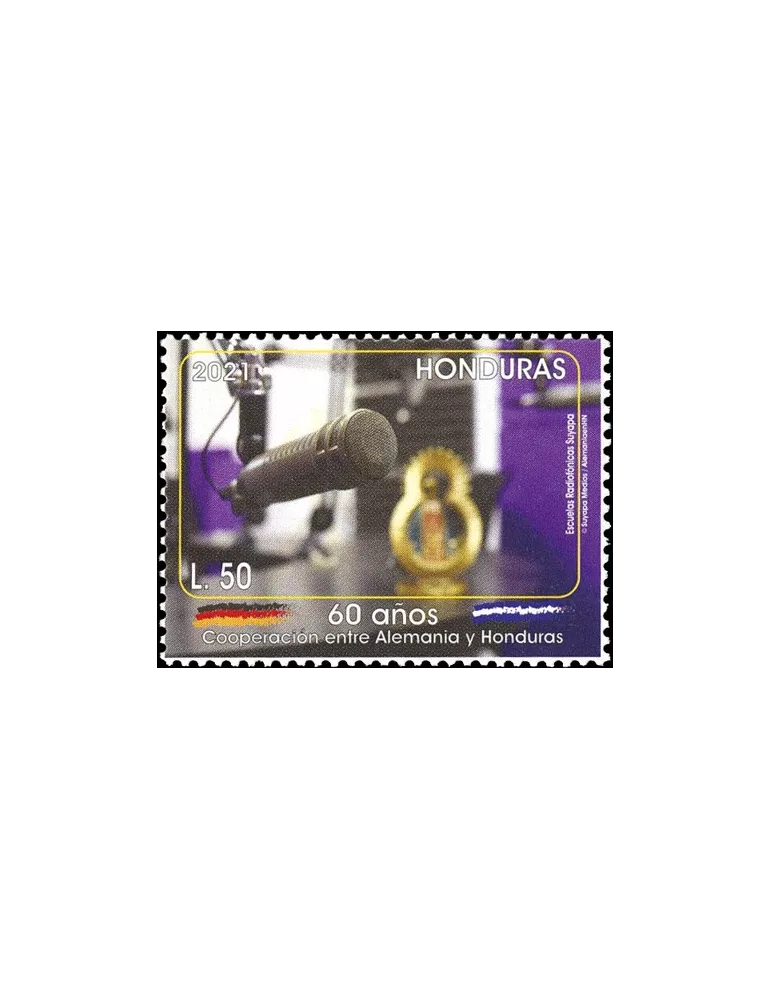 n° 331/334 - Timbre HONDURAS Poste