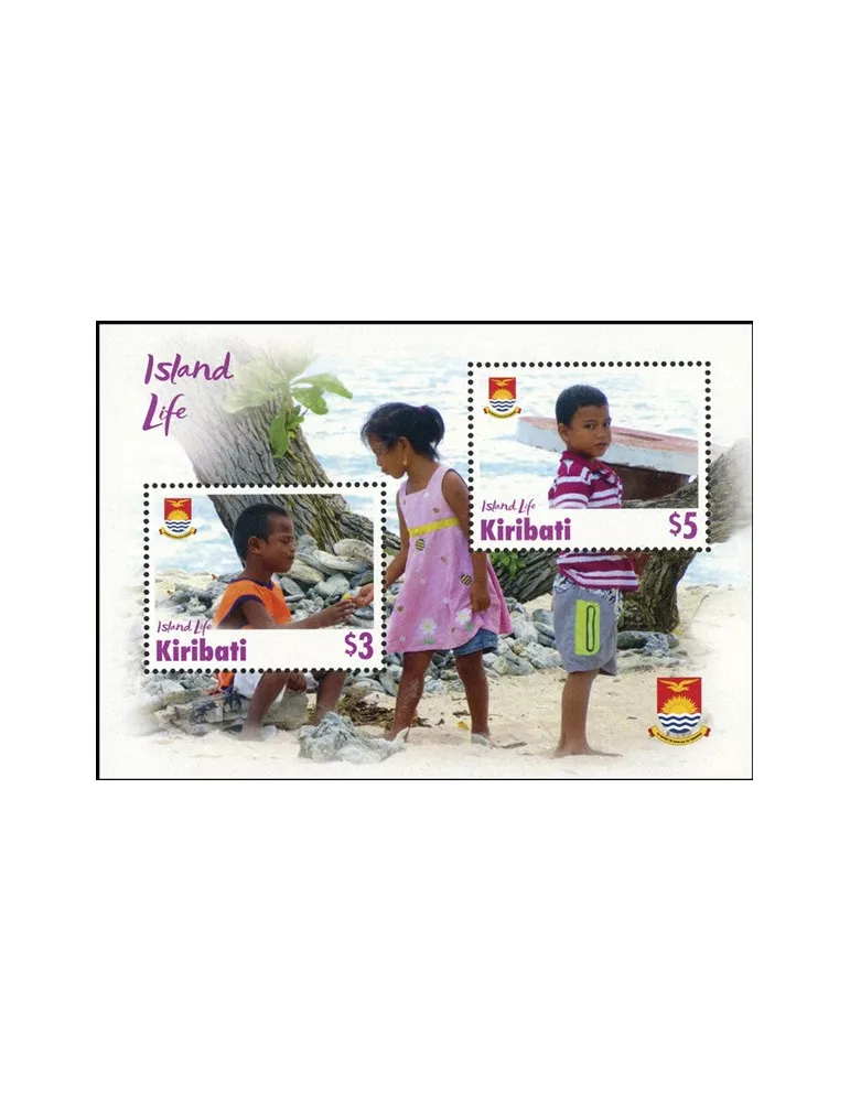 n° 71 - Timbre KIRIBATI Blocs et feuillets