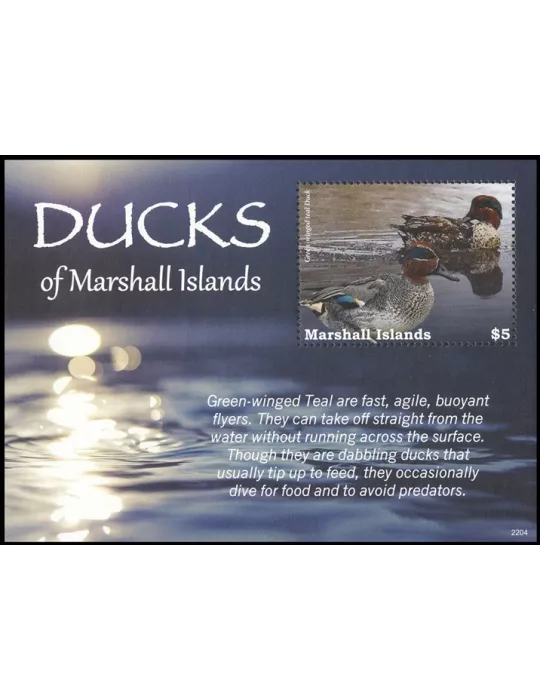 n° 159 - Timbre MARSHALL Blocs et feuillets