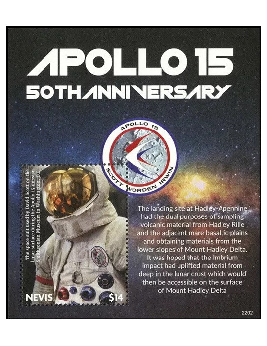 n° 428 - Timbre NEVIS Blocs et feuillets