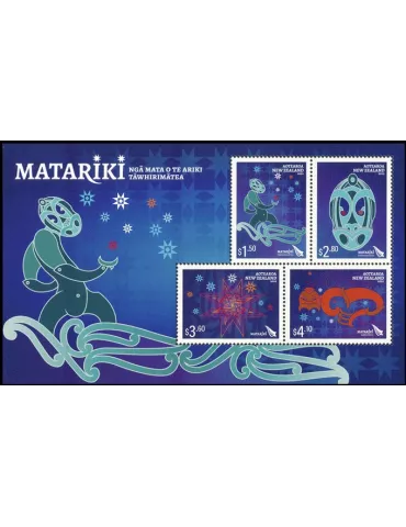 n° 421 - Timbre NOUVELLE-ZELANDE Blocs et feuillets