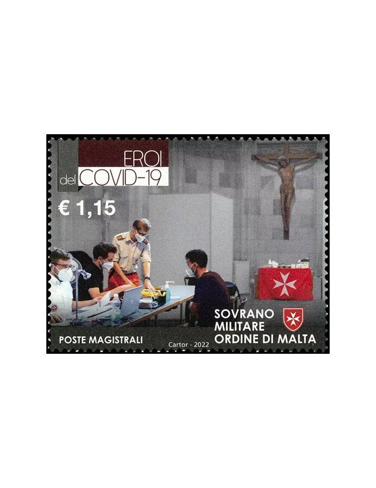 n° 1625/1628 - Timbre ORDRE de MALTE Poste