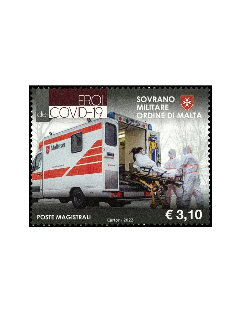 n° 1625/1628 - Timbre ORDRE de MALTE Poste
