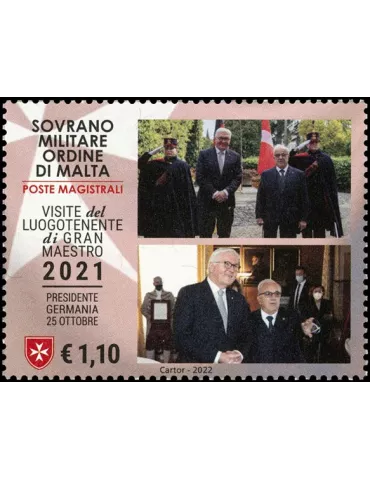 n° 1633/1634 - Timbre ORDRE de MALTE Poste 2