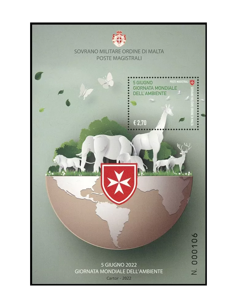 n° F1624 - Timbre ORDRE de MALTE Poste