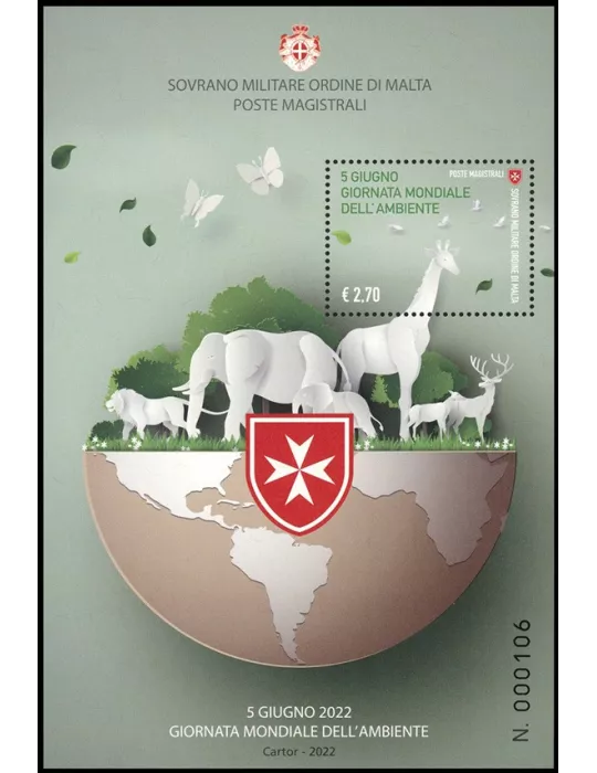 n° F1624 - Timbre ORDRE de MALTE Poste