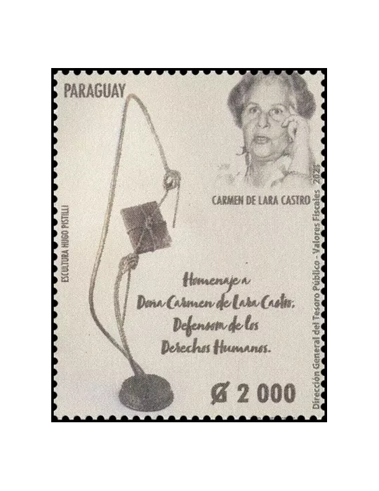 n° 3328 - Timbre PARAGUAY Poste