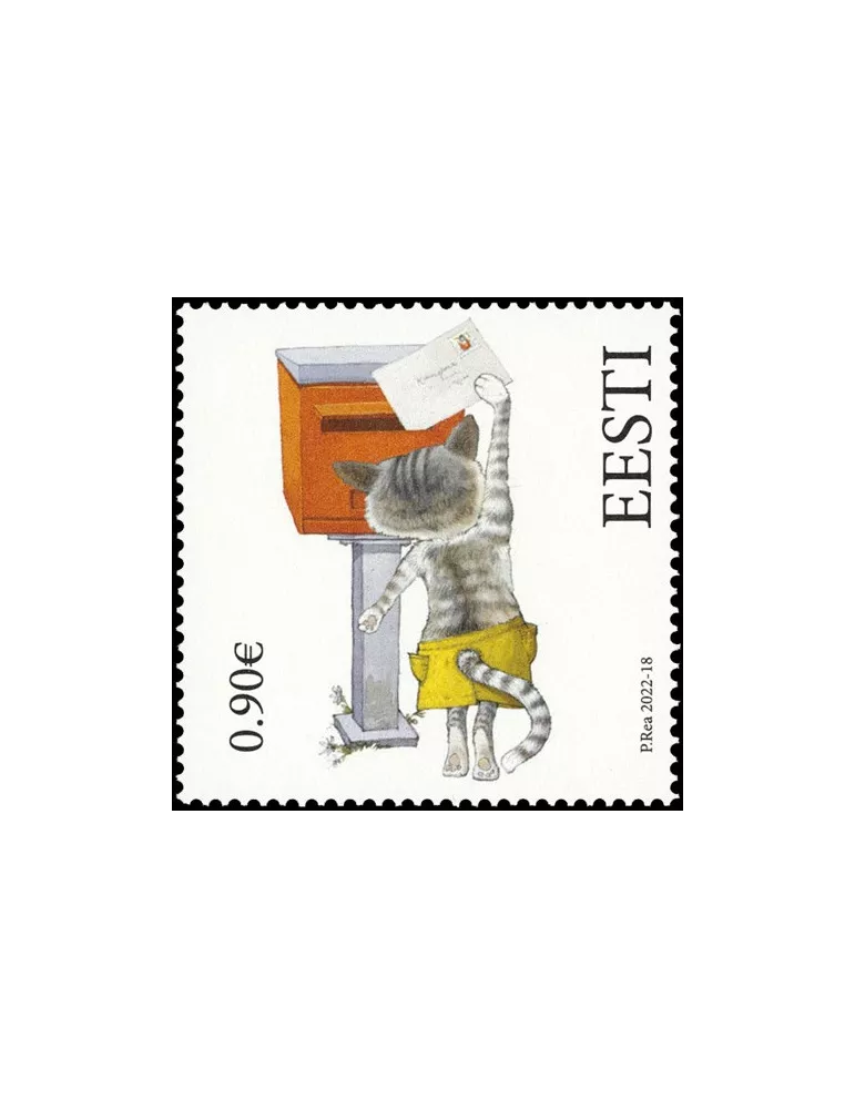n° 960 - Timbre ESTONIE Poste