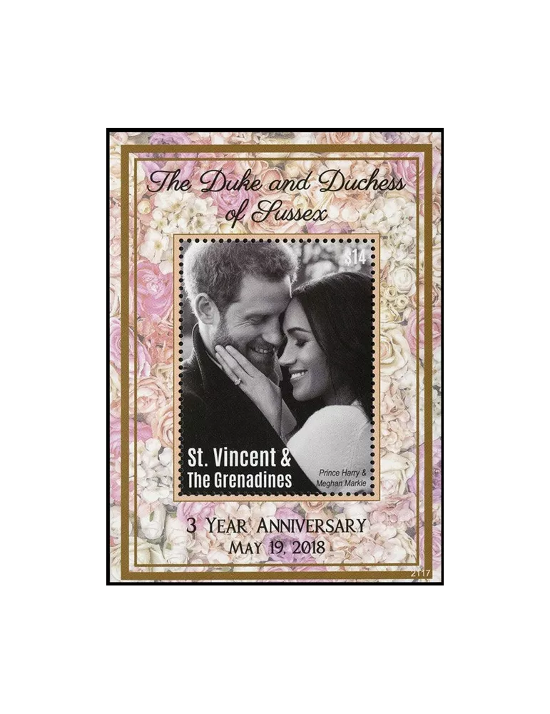 n° 836 - Timbre SAINT-VINCENT Blocs et feuillets