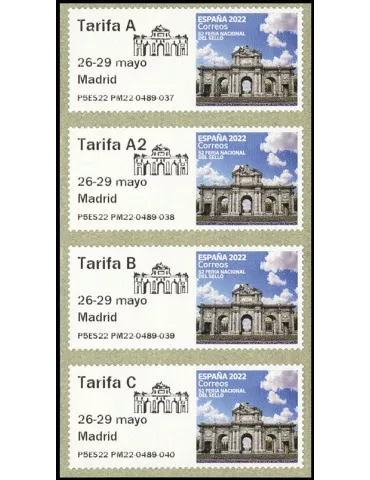 n° 184a - Timbre ESPAGNE Timbres de distributeurs