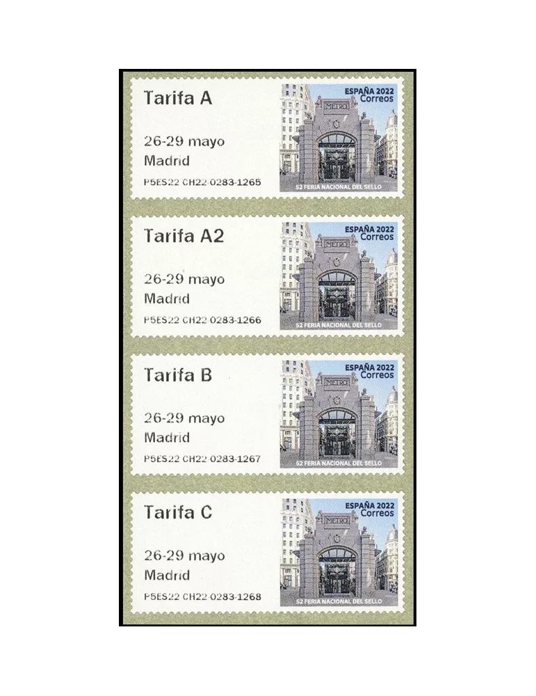 n° 185 - Timbre ESPAGNE Timbres de distributeurs