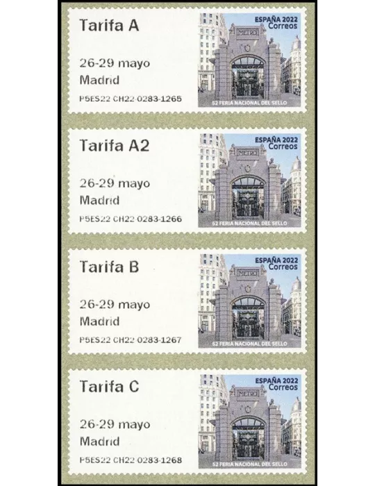 n° 185 - Timbre ESPAGNE Timbres de distributeurs