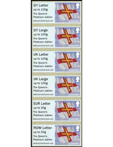 n° 86 - Timbre GUERNESEY Timbres de distributeurs