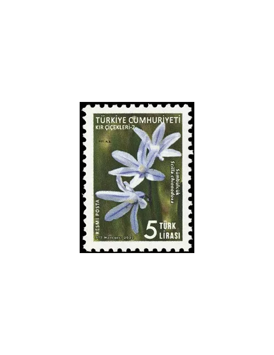 n° 411/415 - Timbre TURQUIE Timbres de service