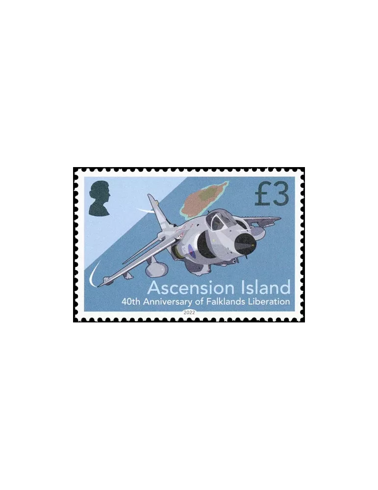 n° 1253/1256 - Timbre ASCENSION Poste