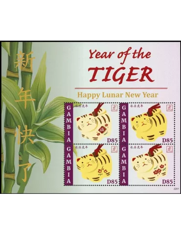 n° 6278/6281 - Timbre GAMBIE Poste