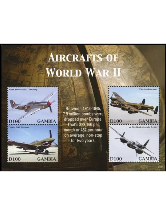 n° 6288/6291 - Timbre GAMBIE Poste