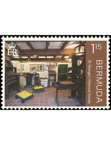 n° 1195/1198 - Timbre BERMUDES Poste 2