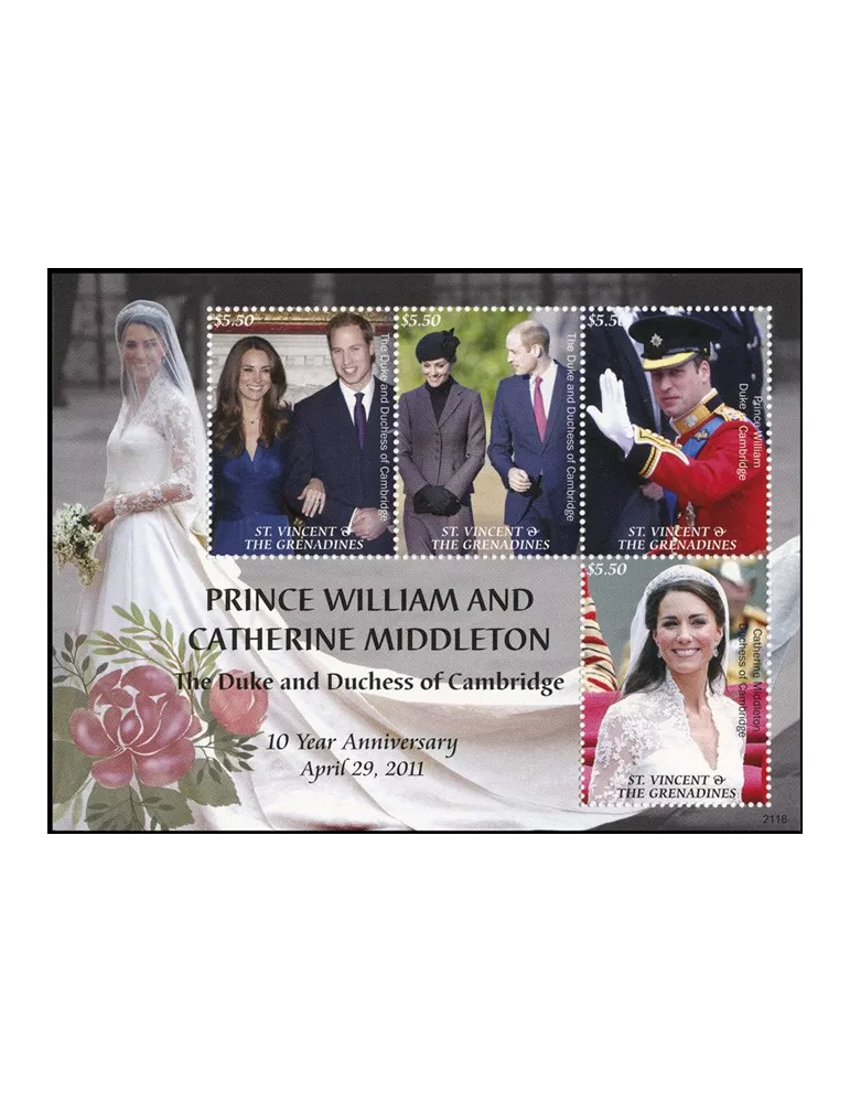 n° 6561/6564 - Timbre SAINT-VINCENT Poste