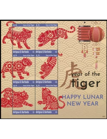 n° 5185/5190 - Timbre ANTIGUA Poste