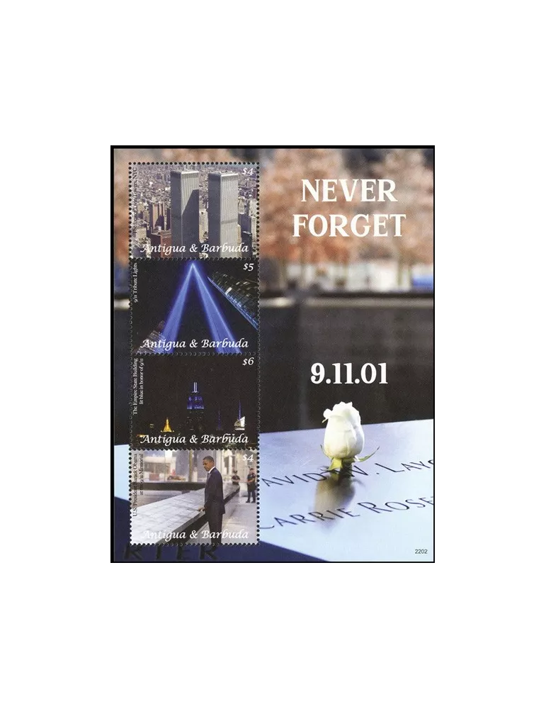 n° 5191/5194 - Timbre ANTIGUA Poste