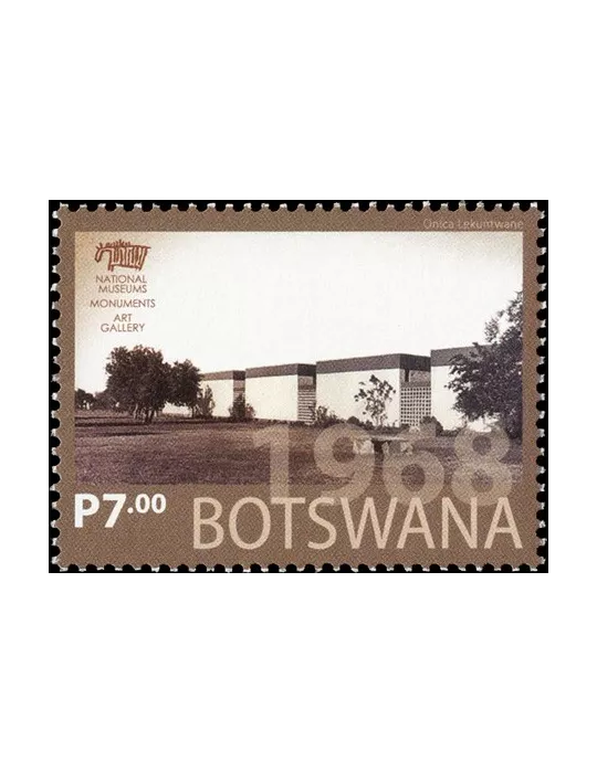 n° 1283/1284 - Timbre BOTSWANA Poste