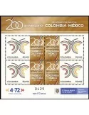 n° 2412/2413 (2 paires) - Timbre COLOMBIE Poste