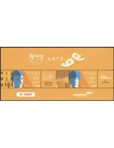 n° 1024/1025 - Timbre COSTA RICA Poste