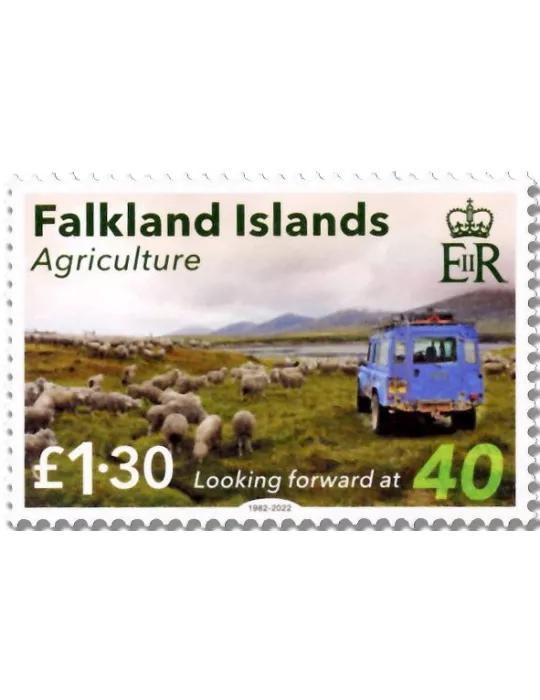 n° 1390/1393 - Timbre FALKLAND Poste