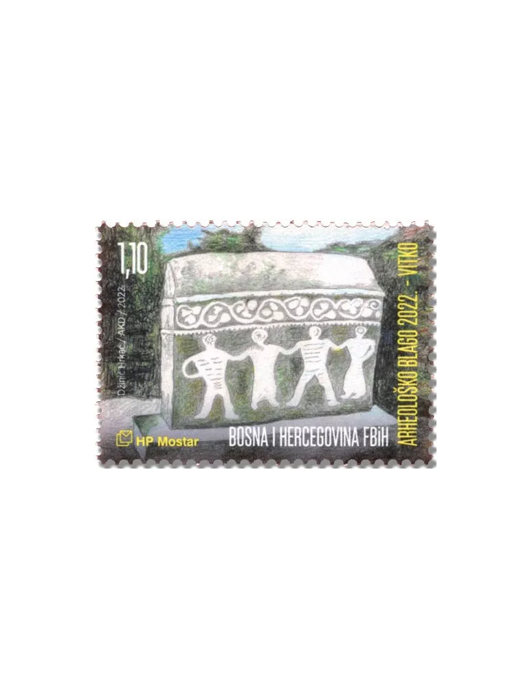 n° 557 - Timbre HERCEG-BOSNA Poste