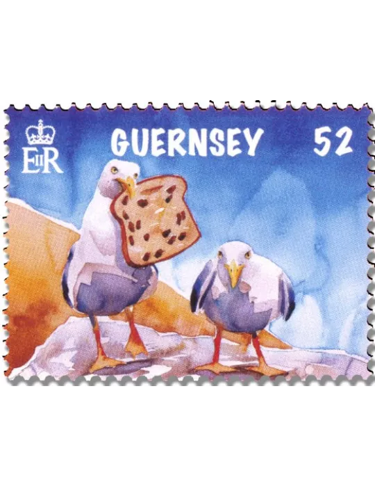 n° 1925/1927 + n°1924 - Timbre GUERNESEY Poste