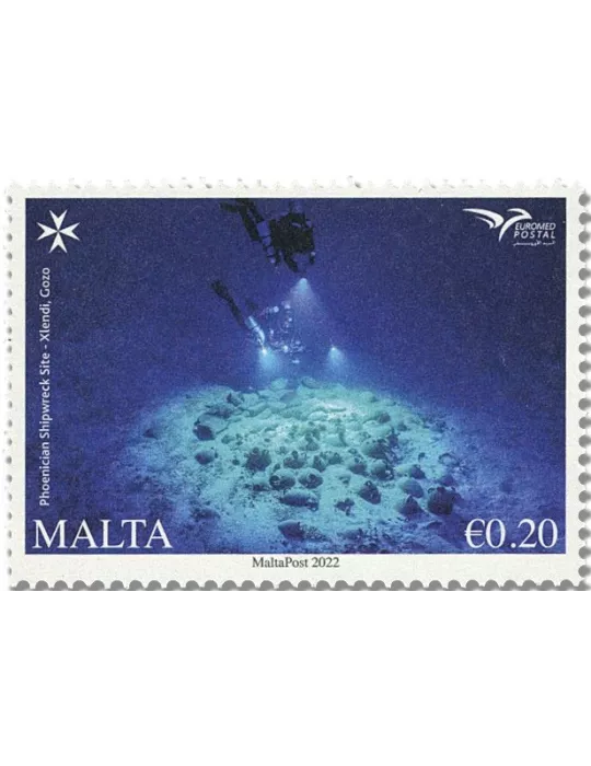 n° 2092/2093 - Timbre MALTE Poste