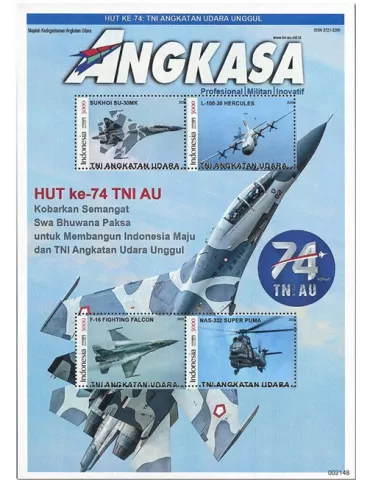 n° 3075A/3075D - Timbre INDONESIE Poste