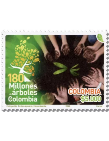 n° 2507 - Timbre COLOMBIE Poste