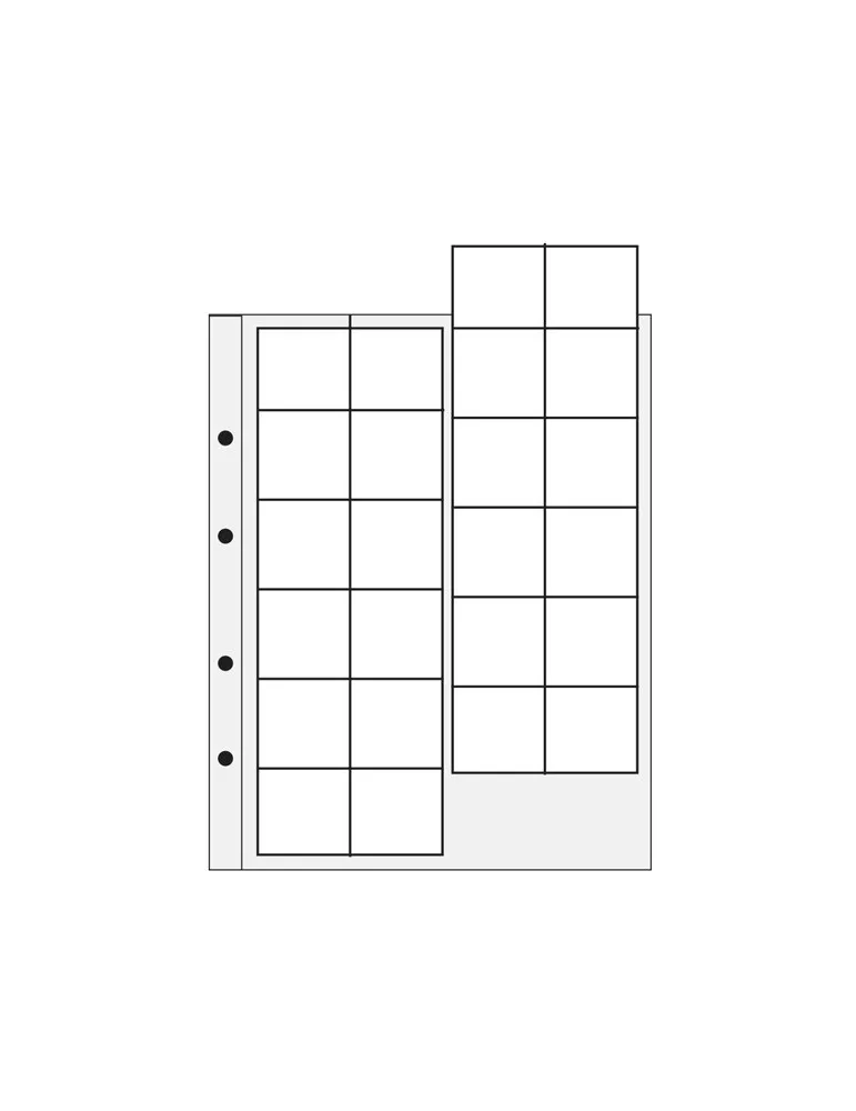 Recharges CARAVELLE/GALION : 24 cases (Sans intercalaires) - (x5)
