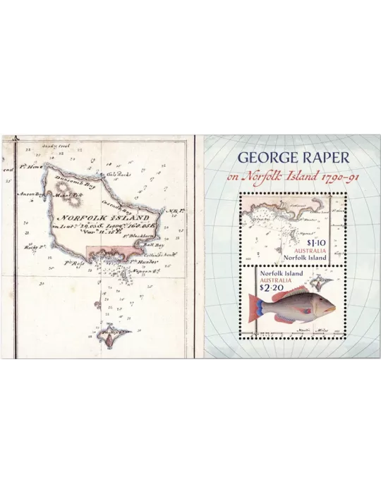 n° 90 - Timbre NORFOLK Blocs et feuillets