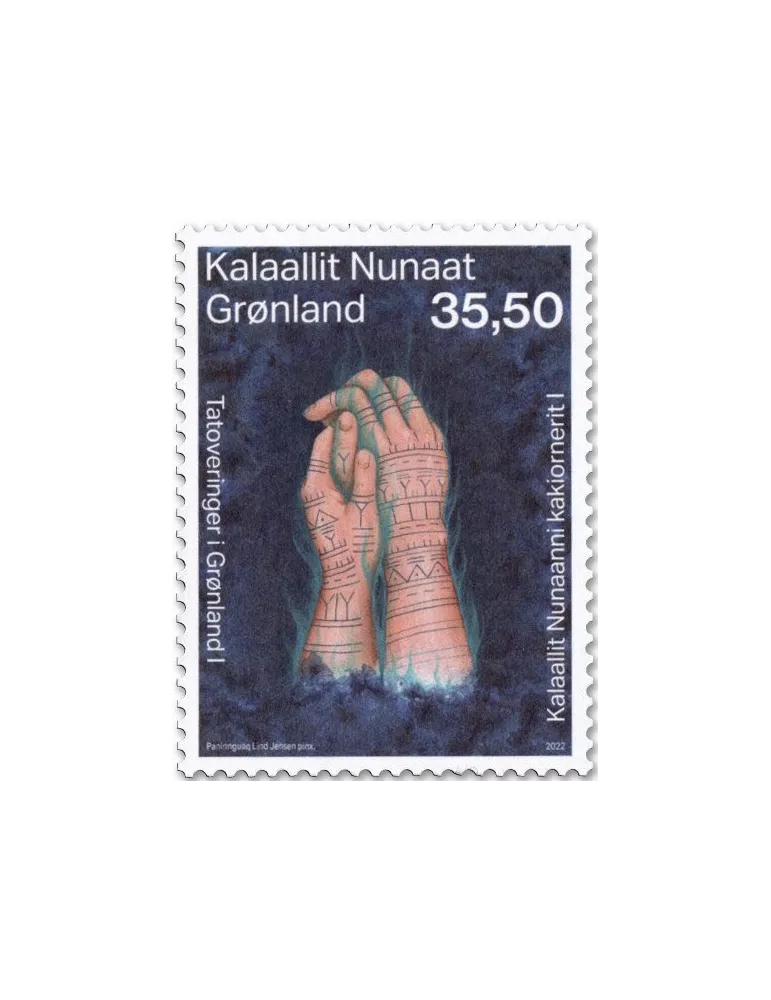 n° 884/885 - Timbre GROENLAND Poste