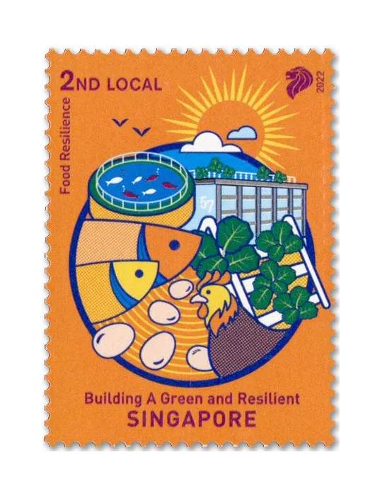 n° 2544/2548 - Timbre SINGAPOUR Poste