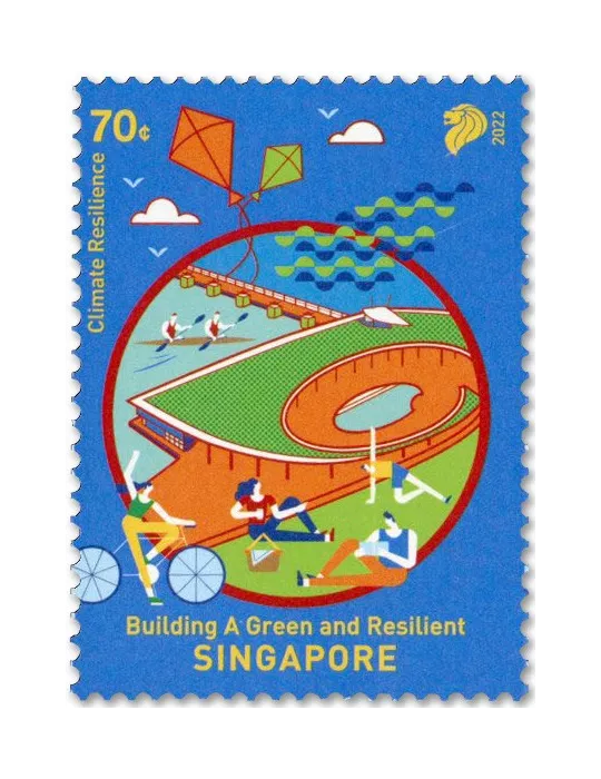 n° 2544/2548 - Timbre SINGAPOUR Poste