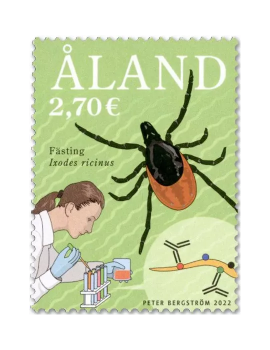 n° 527 - Timbre ALAND Poste