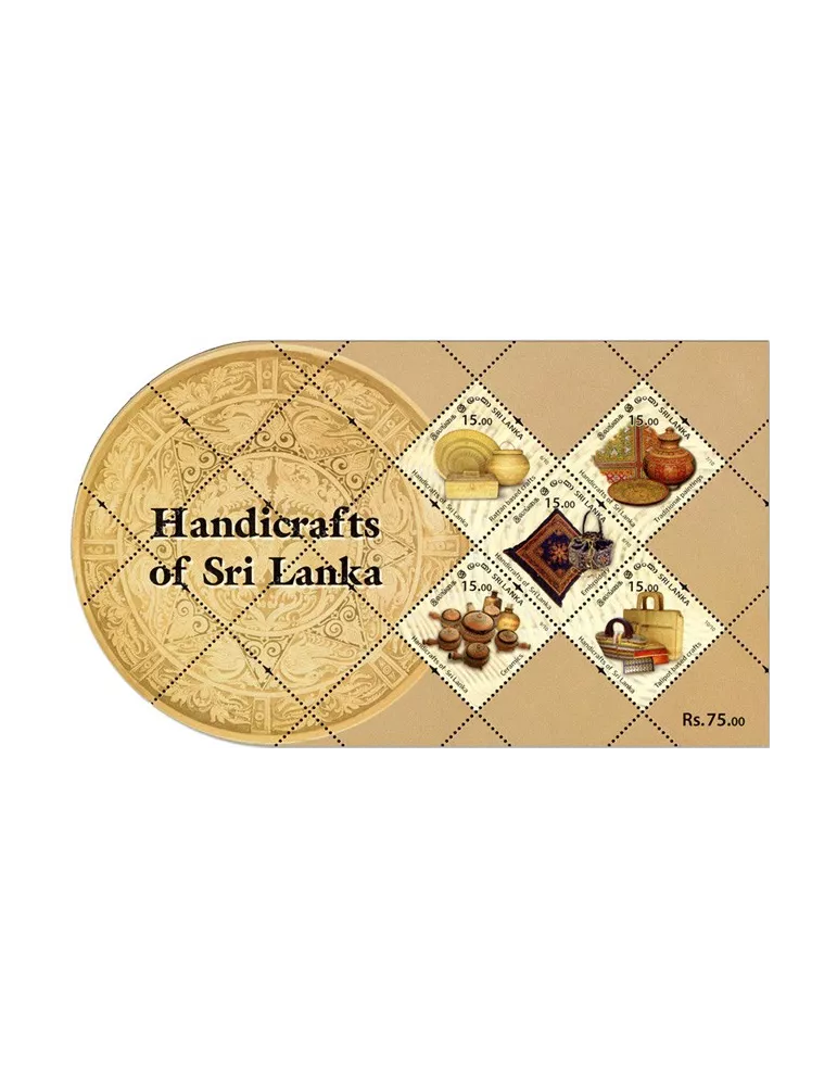 n° 207 + n° 208 - Timbre SRI LANKA Blocs et feuillets