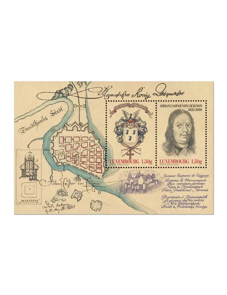 n° F2254 - Timbre LUXEMBOURG Poste