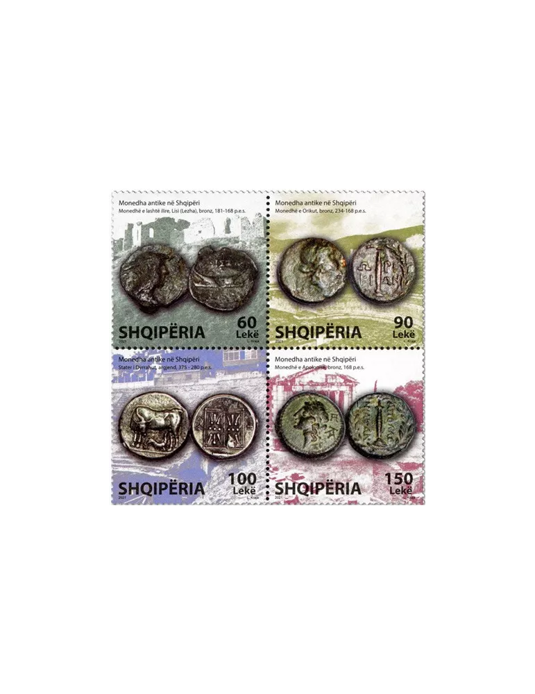 n° 3317/3320 - Timbre ALBANIE Poste