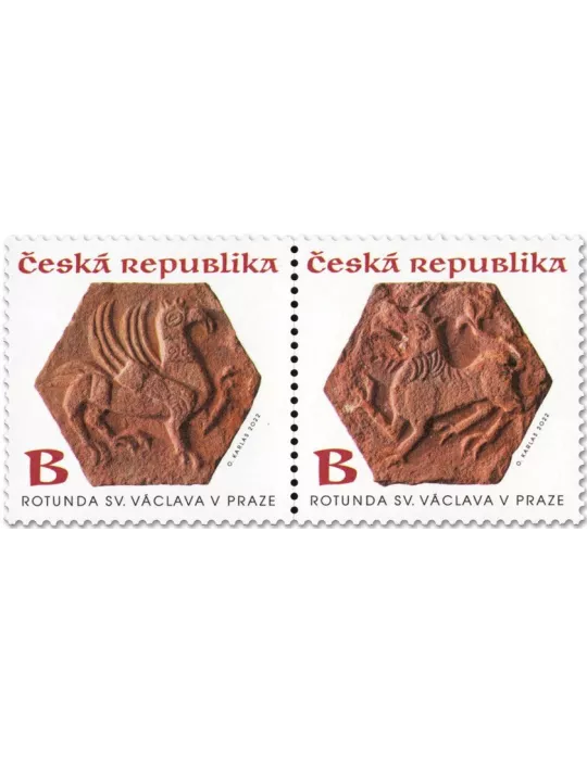 n° 1022/1023 - Timbre TCHEQUE (République) Poste