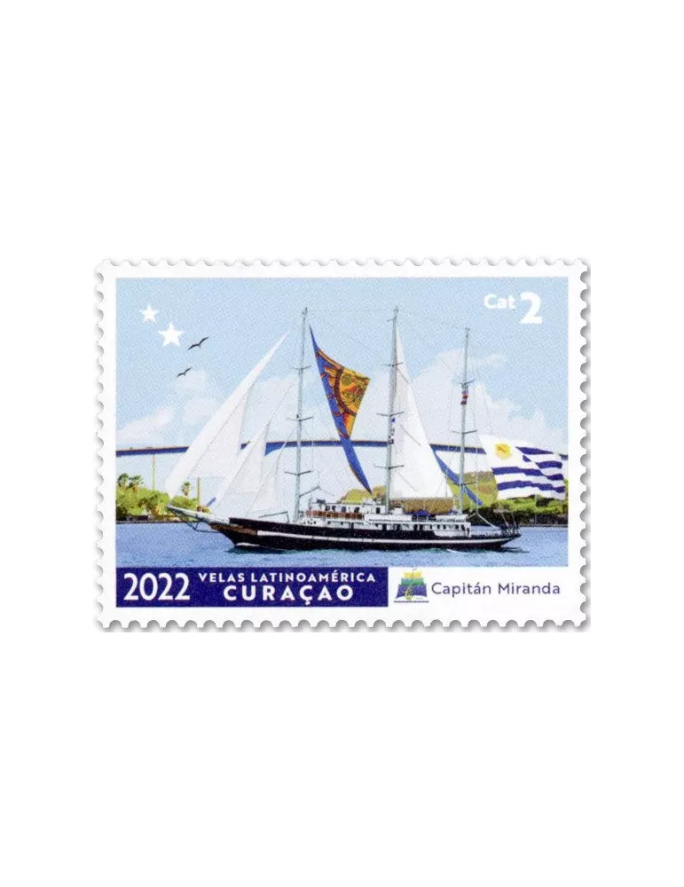 n° 737/740 - Timbre CURACAO Poste