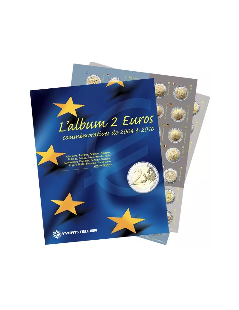 Recharges 2€ COMMÉMORATIFS (2004-2010)