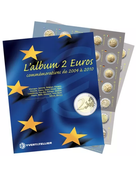 Recharges 2€ COMMÉMORATIFS (2004-2010)
