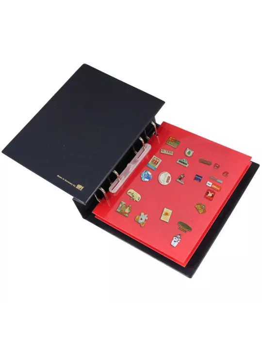 ALBUM COMPACT PIN´S AVEC FEUILLES - SAFE®