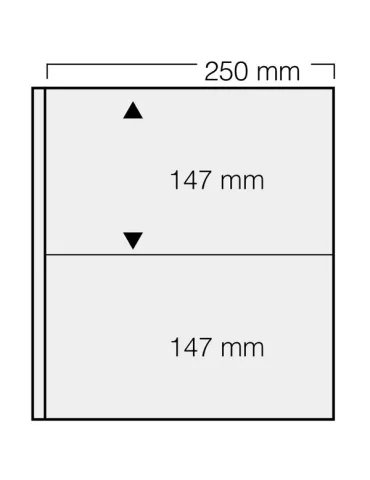 FEUILLES GARANT 732 : 2 POCHES (FOND NOIR - PAR 5) - SAFE®